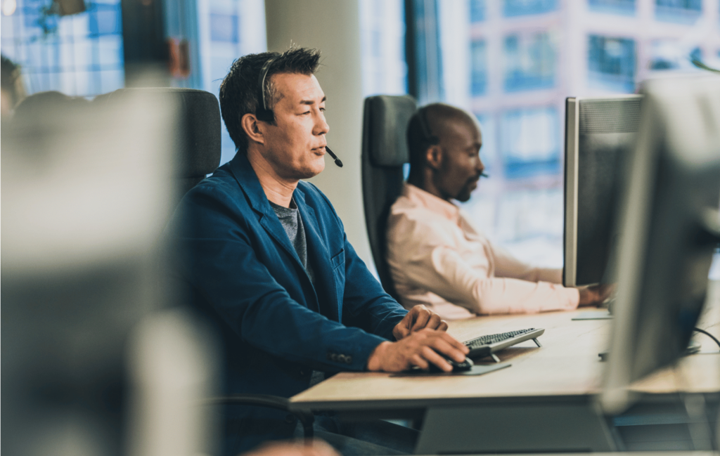 Customer support team explains what is customer centricity through service.