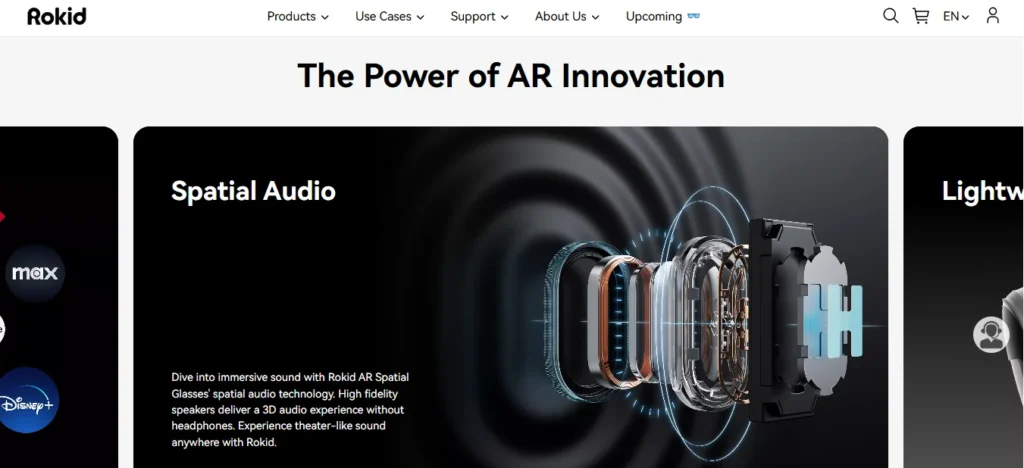 XREAL (formerly Nreal) homepage